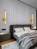 Axya Copper Wall Lamp: Modern Light Luxury for Bedroom, Hotel, Villa