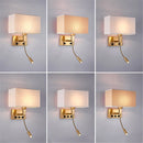 Axyaa Vintage Swing Arm Wall Lamp - Bronze Finish Bedside Reading Light