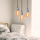 Axyaa LED Bar Pendent Lamp E27 Socket Pendant Lights Industrial Loft Aluminum