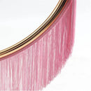 Axyaa Tassel Glass Ball Wall Lamp - Pink Nordic Design for Living Room Lighting