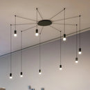 Axyaa Spider LED Linear Pendant Chandelier for Living Room Kitchen Home Decor