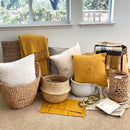 Axyaa Corduroy Back Cushion Cover for Modern Living Room Decor
