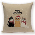 Axyaa Christmas Bed Linen Pillowcase Set for Home Decor and Gifts