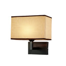 Axyaa Nordic Modern Hotel Fabric Wall Lamp Creative Chinese Bedroom Bedside Lighting