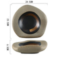 Axyaa Ceramic Dinner Bowl Set for Home and Restaurant Tableware