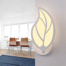 Axyaa Leaf Shape LED Wall Lamp for Modern Nordic Home Decor