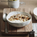 Axya Irregular Deep Soup Bowl, European Design Tableware for Breakfast Noodle Dishes