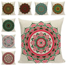 Bohemian Linen Cushion Cover 45x45 for Sofa - Axyaa Brand Home Decor