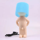 Axyaa Naughty Boy LED Night Light: Fun Bedside Cartoon Lamp for Kids
