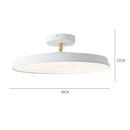 Axyaa Nordic LED Ceiling Light | Modern Round Aluminum Designer Lamp