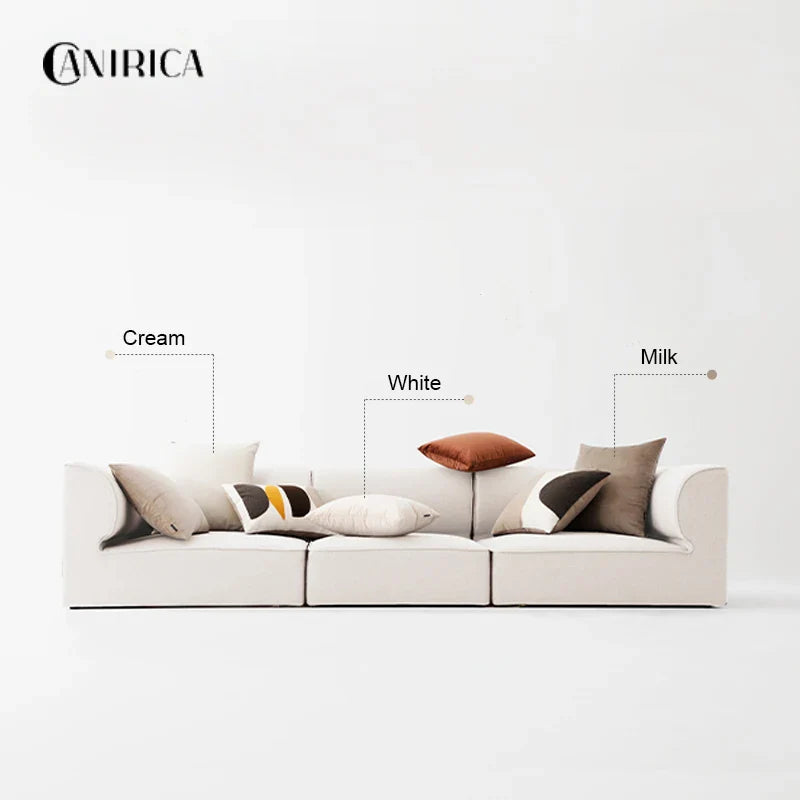 Velvet Pillow Cover 45x45cm for Living Room Sofa Car Decor - Axyaa