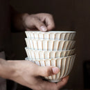 Axya Handmade Ramen Bowl Set - Jingdezhen Ceramic Noodle Salad Rice Dumpling Bowl