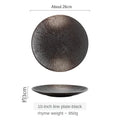 Axyaa Ceramic Dinner Plate Set - Home Tableware Breakfast Sushi Western Dinner Steak