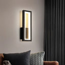 Axyaa LED Wall Lamp: Modern Bedroom & Living Room Sconce Lighting in Black, White, or Gold