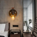 Axyaa Vintage Iron Pipe Wall Lamps Retro Loft Living Room Bedroom Lights