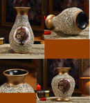 Axyaa Ceramic Vase Set for Stylish Dried Flowers Arrangement and Home Decor