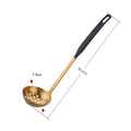Axyaa 304 Stainless Steel Soup Spoon Colander Kitchen Utensil