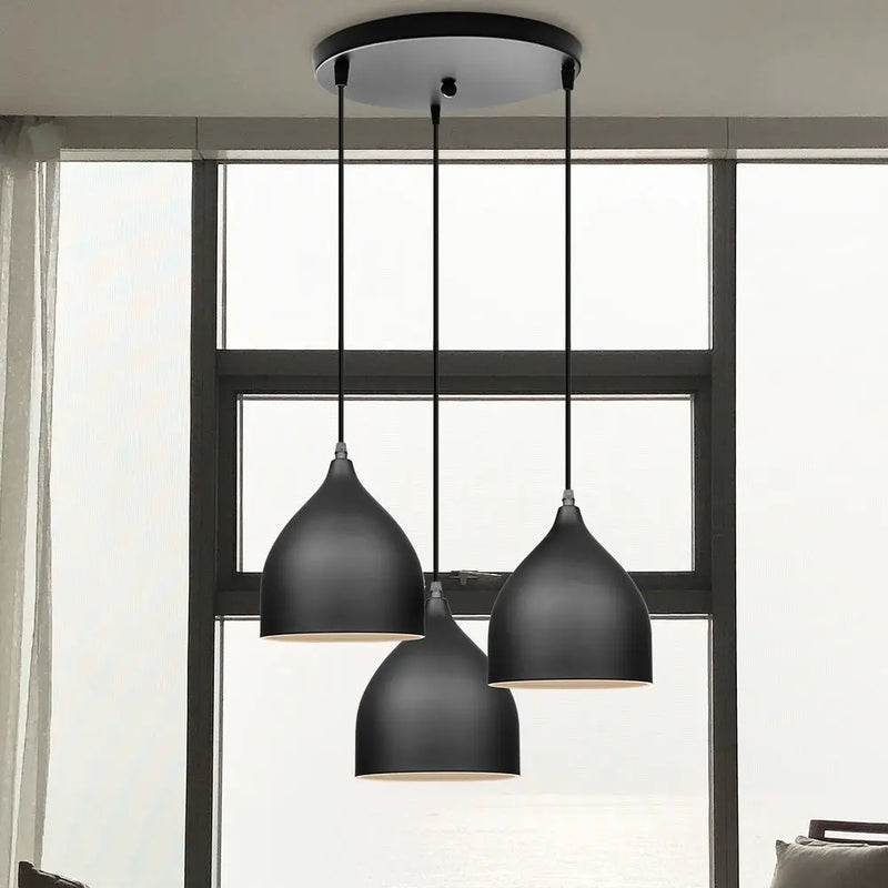 Axyaa Nordic LED Pendant Light for Kitchen Restaurant Bedroom Living Room