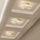 Axyaa LED Ceiling Lamp: Modern Minimalist Indoor Lighting Fixture for Living Room