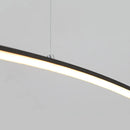 Axyaa Black LED Pendant Light for Modern Nordic Decor