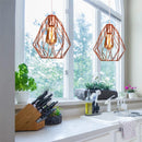 Axyaa Rose Gold LED Pendant Light for Kitchen Living Room