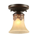 Axyaa Vintage LED Ceiling Light Fixture for Home Living Room Illumination