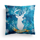 Watercolor Elk Series Polyester Pillow Case Branded for Axyaa