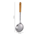 Axyaa Stainless Steel Utensils Set - Spatula, Spoon, Shovel, Colander - Kitchen Cookware