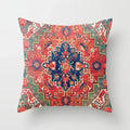 Axyaa Ethnic Style Short Plush Pillow Cover - Chinese Printing Sofa Cushion Cover