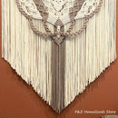 Nordic Style Macrame Wall Hanging Tapestry by Axyaa