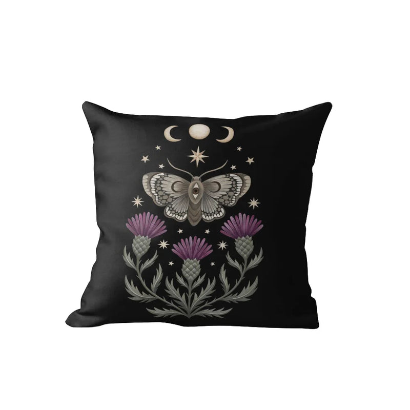 Nordic Cushion Cover Black 18x18 Double Side Printed for Living Room Sofa