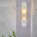 Axyaa Marble Wall Sconce: Modern Artistic Indoor Light for Corridor, Hotel Room & Bathroom