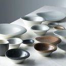 Axya Nordic Brown Sushi Plate Set with Rice Bowl and Sauce Dish