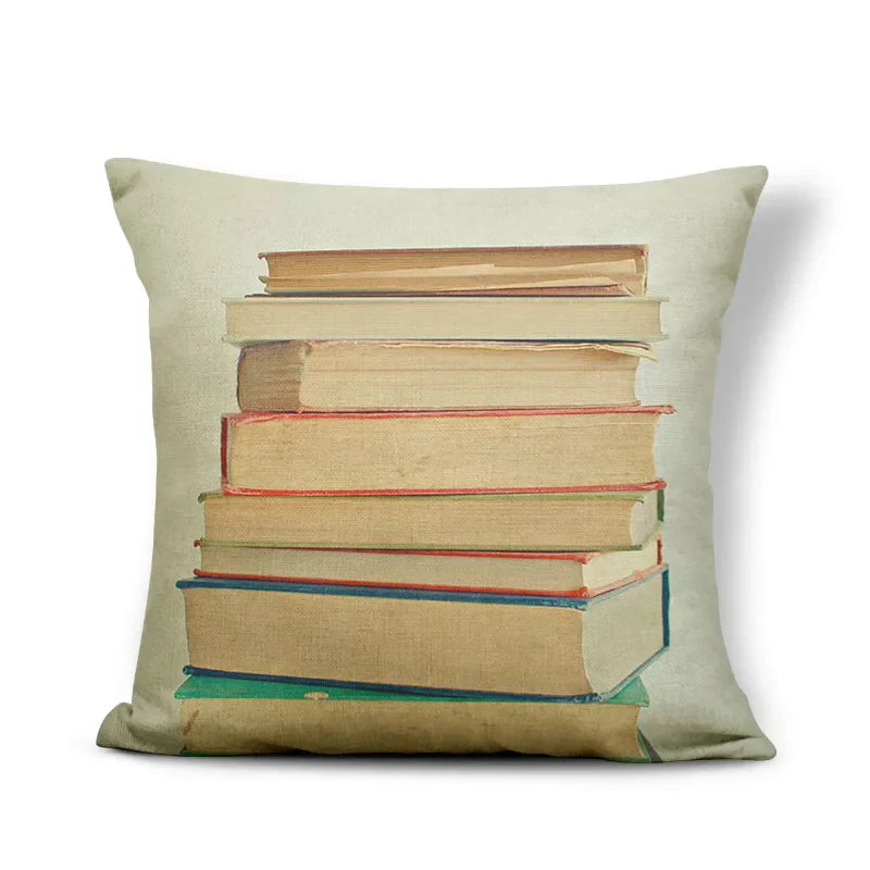 Axyaa Retro Record Camera Pillow Cover - 45X45CM