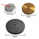 Axya 10/12/15/20cm Gold Brass Ceiling Mount LED Vintage Pendant Lamp Base