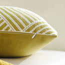 Axyaa Velvet Cushion Cover 45x45cm Nordic Style Embroidered Home Decor Pillow