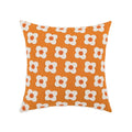 Axyaa Floral Cushion Cover - Pink Purple Yellow Green Pillow for Living Room Bed Sofa