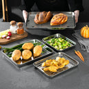 Axyaa Stainless Steel Baking Tray & Cooling Rack Set - Nonstick Oven Pan & Kitchen Bakeware