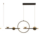 Axya Nordic Black Chandelier: Elegant Lighting for Dining Room, Kitchen, or Home Decor