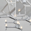 Axyaa Luxury Villa Chandelier Gold Silver Pendant Lighting