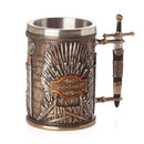 Axyaa 3D Stainless Steel Beer Mug Goblet