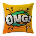 Axyaa POP Art Pineapple Throw Pillow Cover - Modern Decorative Cushion
