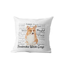 Axyaa Dachshund Dog Velvet Cushion Cover for Living Room Sofa - Home Decor Pillowcase