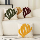 Axyaa Velvet Abstract Art Cushion Cover for Sofa, Chair, Bed - 45x45cm