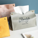 Axyaa Leather Tissue Box: Elegant Storage Solution for Home, Car, Kitchen, and Living Room