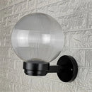 Axyaa Wall Lantern with Acrylic Globe Shade for Entryway & Patio