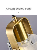 Axya Luxury Crystal Small Pendant Lights - Modern Minimalist Design