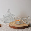 Axya Glass Storage Jar Set for Kitchen and Home Decor Acessories