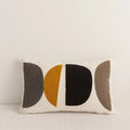 Axyaa Abstract Embroidered Cushion Cover 45x45cm/30x50cm for Living Room Sofa