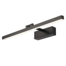 Axyaa 40CM Nordic Minimalist White Mirror Wall Lamp LED 9W Acrylic Black